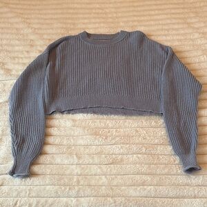 Aeropostale Gray Knit Sweater